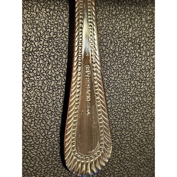 Set of 7 Wickham-Aldridge (Stainless) by RSVP FLATWARE Iced Tea Spoons - Picture 4 of 10